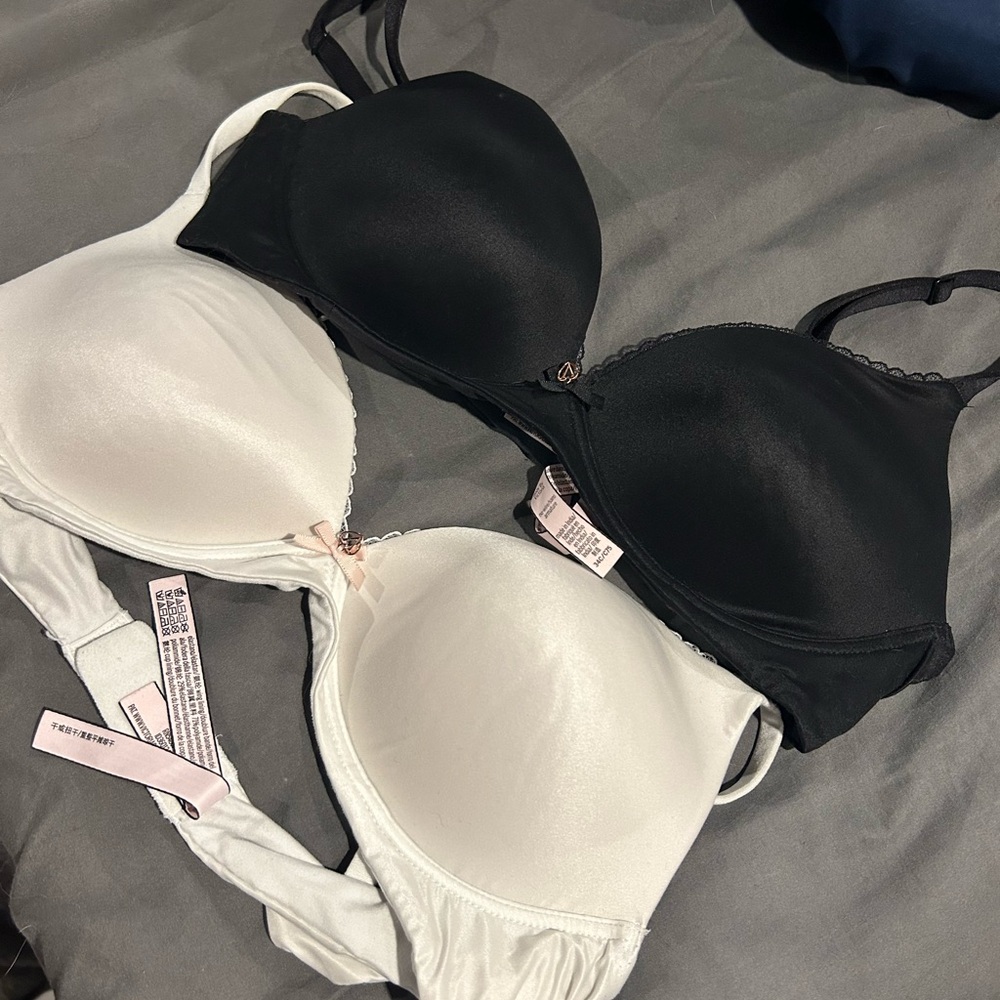 Two Victoria’s Secret bras size 34C